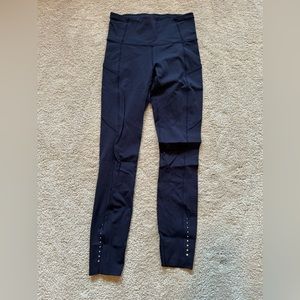 Lululemon: Fast & Free tight size 4 midnight navy